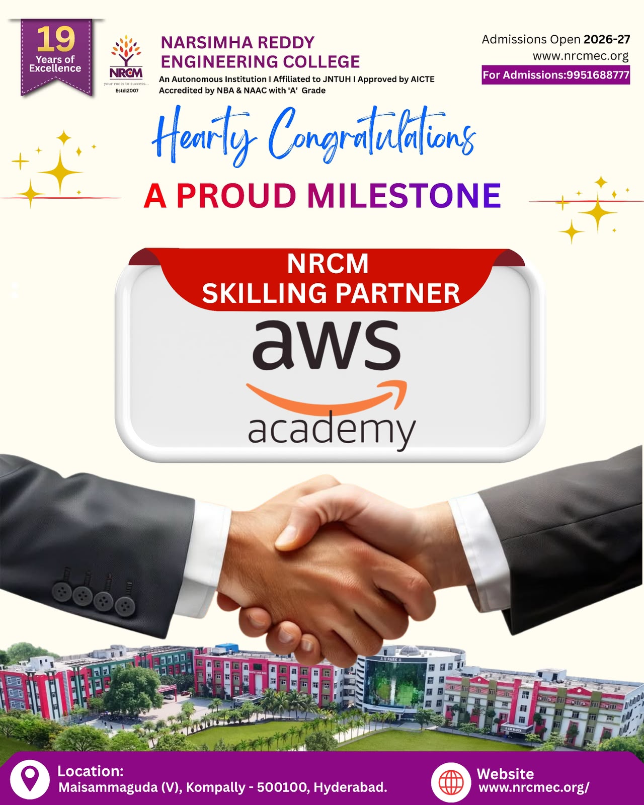 MOU WITH AWS ACADEMY